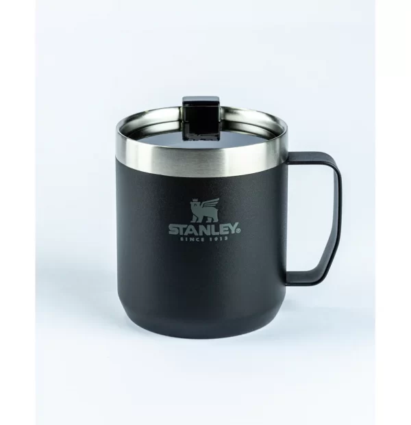 CAMP MUG STANLEY MATTE BLACK 350ML - 08113