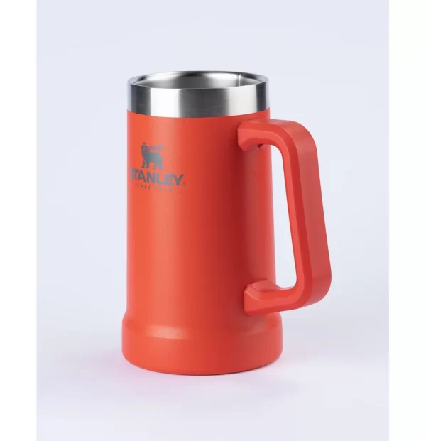 CANECA TÉRMICA DE CERVEJA STANLEY FLAME RED 709ML - 08102 - Image 3