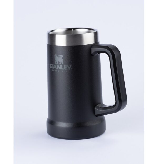 CANECA TÉRMICA DE CERVEJA STANLEY MATTE BLACK 709ML - 08040 - Image 3