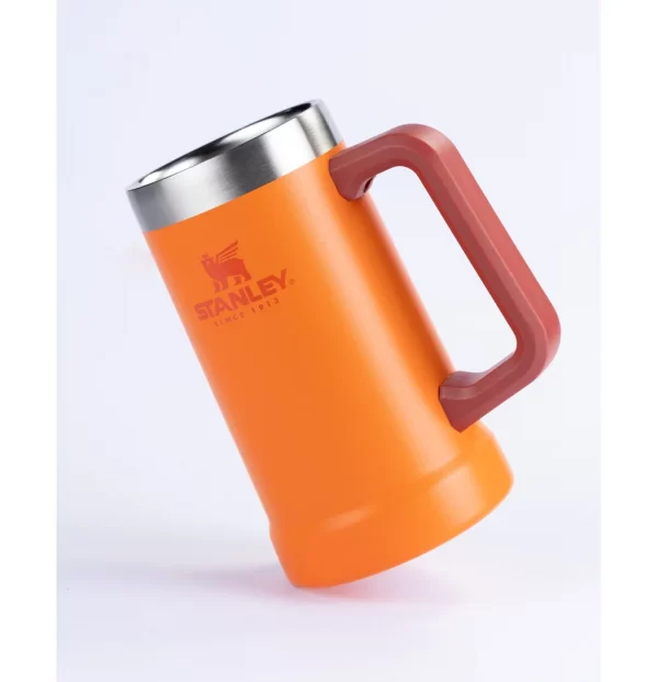 CANECA TÉRMICA DE CERVEJA STANLEY SIGNAL ORANGE 709ML - 08043 - Image 3