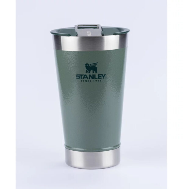 COPO TÉRMICO DE CERVEJA (COM TAMPA) STANLEY HAMMERTONE GREEN 473ML - 08000