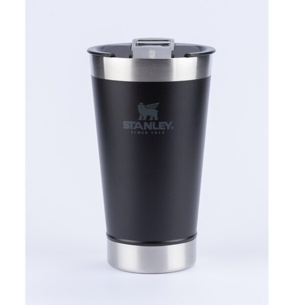 COPO TÉRMICO DE CERVEJA (COM TAMPA) STANLEY MATTE BLACK 473ML - 08053