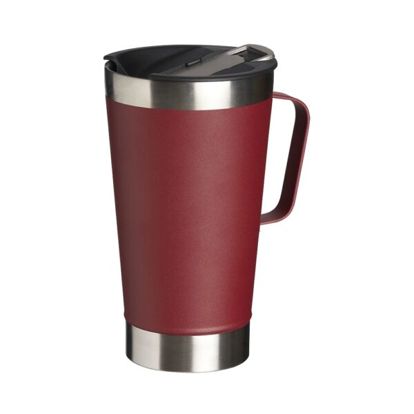 Caneca Térmica Inox com Abridor 500ml - 04082