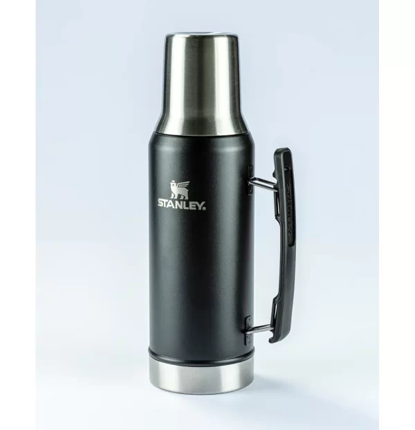 GARRAFA TÉRMICA MATE SYSTEM MATTE BLACK 1.2L - 08066 - Image 4