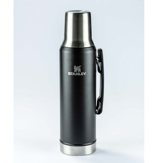 GARRAFA TÉRMICA MATE SYSTEM MATTE BLACK 1.6L - 08068