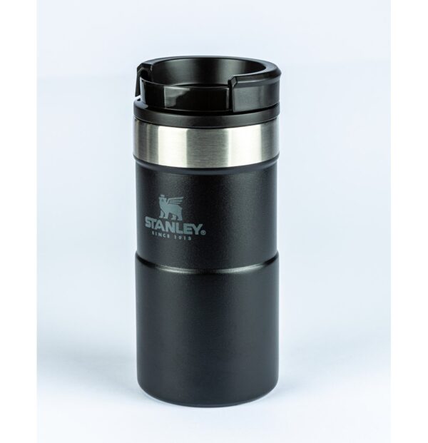 MUG TÉRMICO NEVERLEAK STANLEY BLACK 250ML - 08062 - Image 3