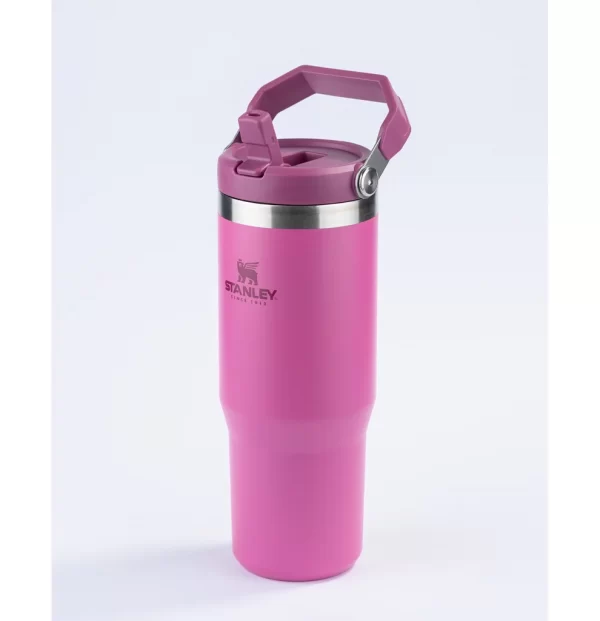 TUMBLER TÉRMICO FLIP STRAW STANLEY AZALEA 887ML - 08128 - Image 3