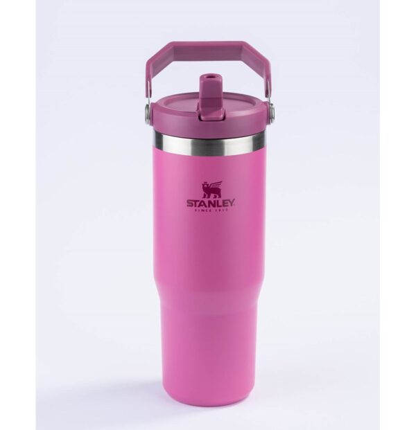 TUMBLER TÉRMICO FLIP STRAW STANLEY AZALEA 887ML - 08128 - Image 4