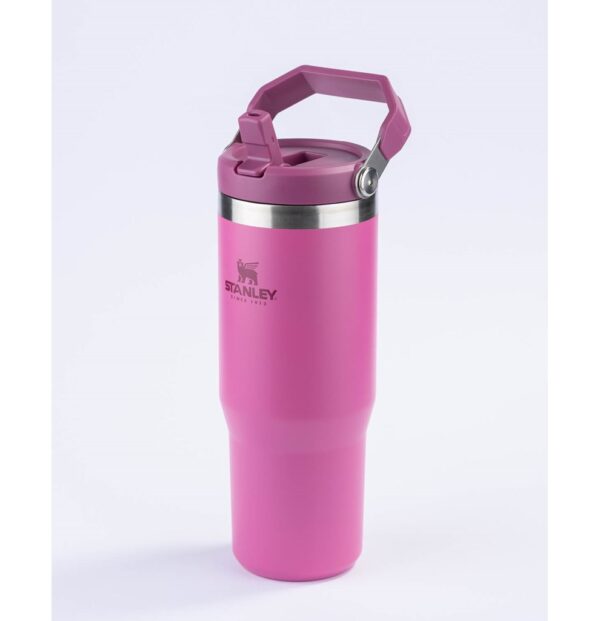 TUMBLER TÉRMICO FLIP STRAW STANLEY AZALEA 887ML - 08128 - Image 5