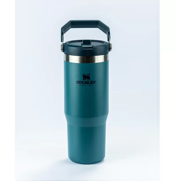 TUMBLER TÉRMICO FLIP STRAW STANLEY LAGOON 887ML - 08083