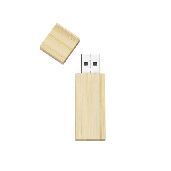 Conjunto Estojo e Pen Drive Bambu 4GB/8GB/16GB/32GB - 069 - Imagem 3