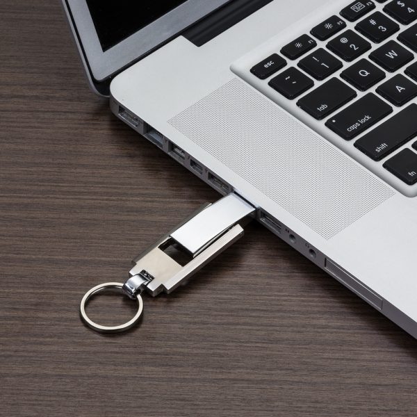 Pen Drive Chaveiro Metal 4GB/8GB - 037 - Image 2