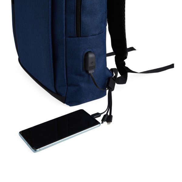 Mochila de Nylon USB 21L - 01325C - Image 6