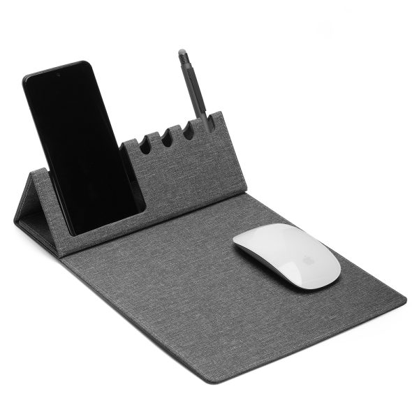 Mouse Pad com Suporte Celular e Canetas - 14988