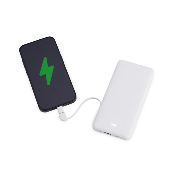 Power Bank 10.000mAh com Indicador LED - 06005 - Image 4