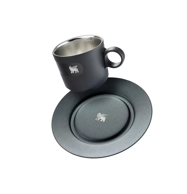 Caneca Daybreak Cappuccino com Pires Stanley Matte Black | 192ML - 08143 - Image 3