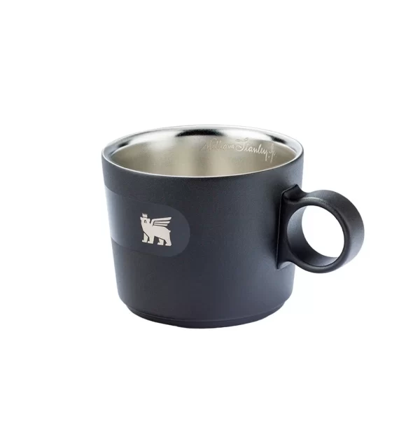 Caneca Daybreak Cappuccino com Pires Stanley Matte Black | 192ML - 08143 - Image 4