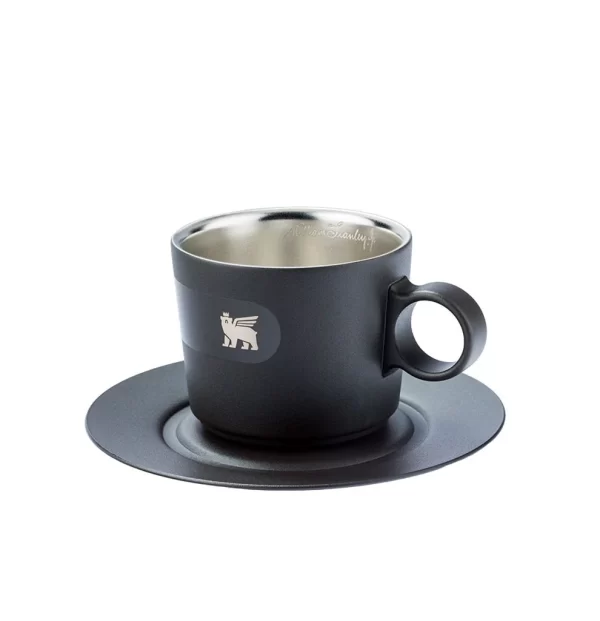 Caneca Daybreak Cappuccino com Pires Stanley Matte Black | 192ML - 08143 - Image 6