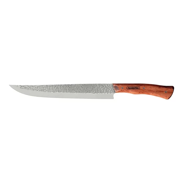 Faca Butcher Tramontina Nômade com Lâmina em Aço Inox e Cabo de Madeira 10" - 22868110