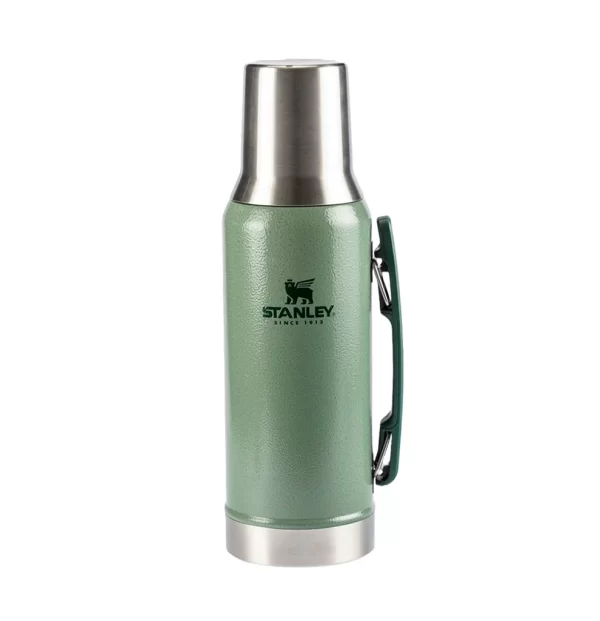 Garrafa Térmica Mate System Hammertone Green | 1.2L - 08159