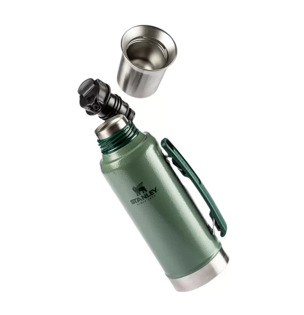 Garrafa Térmica Mate System Hammertone Green | 1.2L - 08159 - Image 3