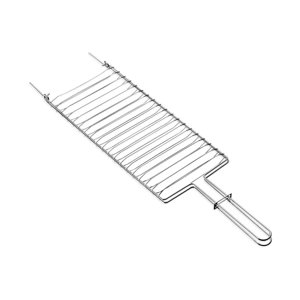 Grelha Tramontina Churrasco em Aço Inox 42x23 cm - 26480004