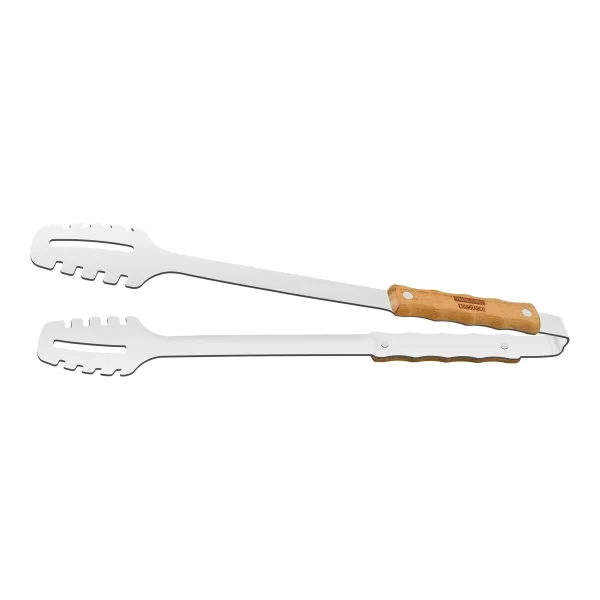 Pegador para Carne Tramontina Churrasco com Lâmina em Aço Inox com Cabo de Madeira 47,3 cm - 26583100