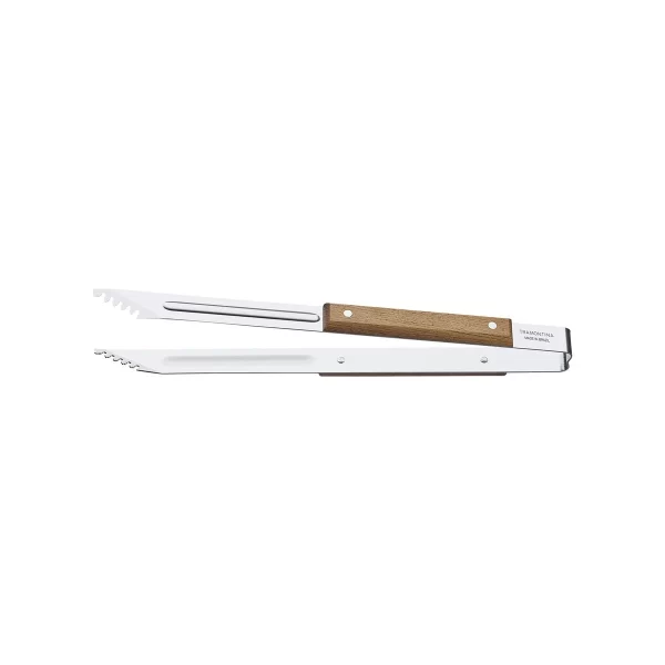 Pegador para Carne Tramontina Churrasco com Lâmina em Aço Inox e Cabo de Madeira 37 cm - 26446100