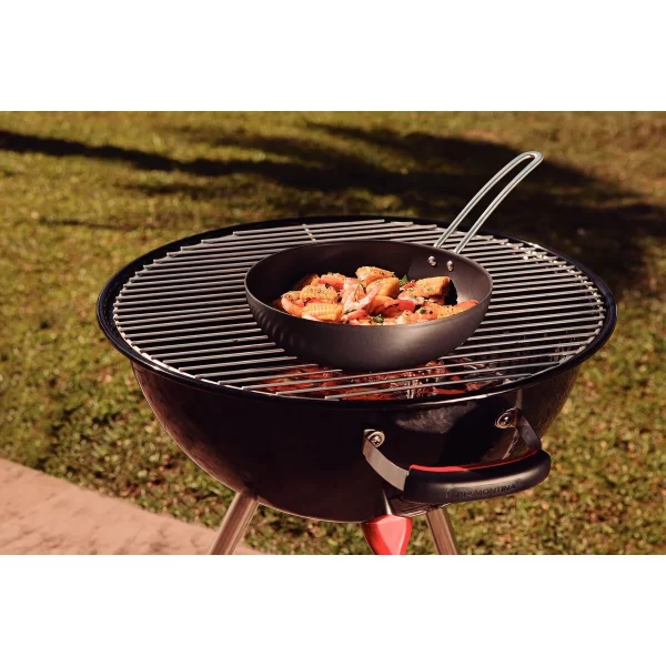 Wok Churrasco Tramontina em Alumínio Anodizado com Cabo de Aço Inox 24 cm 2,2 L - 20848024 - Image 4