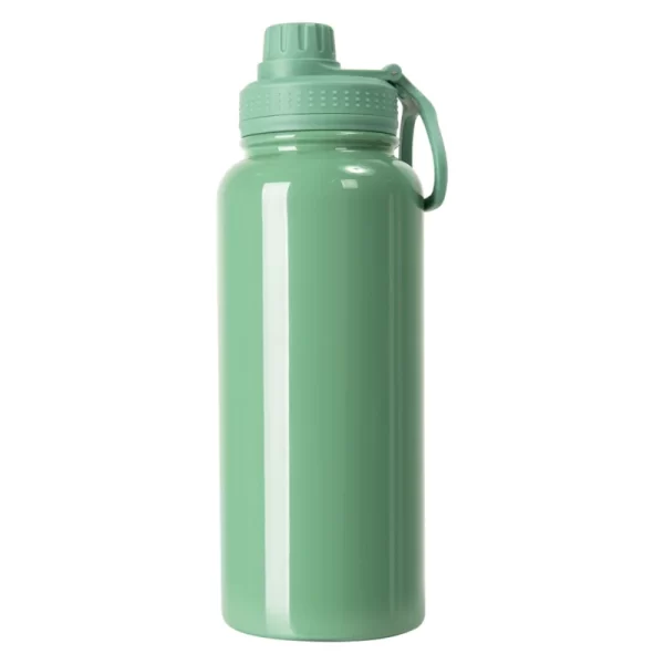 Garrafa Squeeze Para Sublimação Térmica Com Tampa Emborrachada de 900ml Verde - 57037