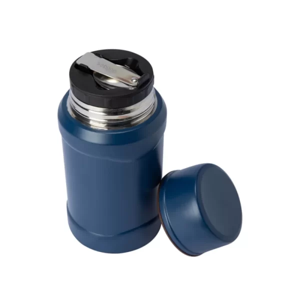 Garrafa Térmica de 800ml Azul Inox + Colher dobrável + Bag Térmica - Sem Resina - 56698 - Image 9