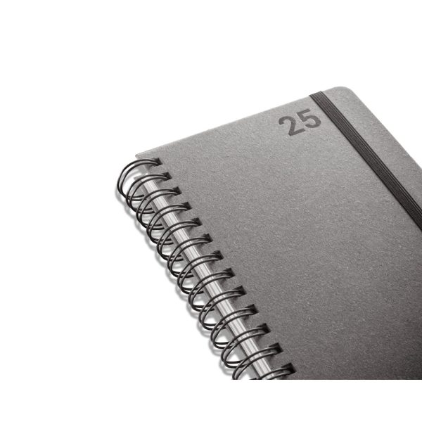 Agenda A5 com argolas em pele reciclada - 66215 - Image 2