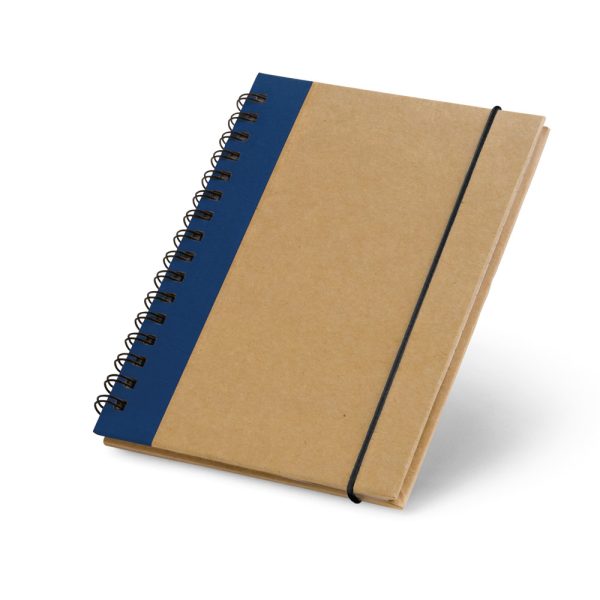 CORNISH. Caderno A6 em cartão com folhas lisas reciclado - 93428 - Imagem 8