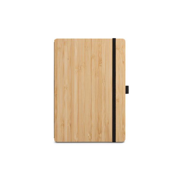 GAIMAN. Conjunto de caderno A5 em bambu com páginas pautadas e esferográfica em bambu - 93624 - Image 8