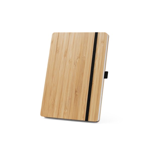 GAIMAN. Conjunto de caderno A5 em bambu com páginas pautadas e esferográfica em bambu - 93624 - Image 9