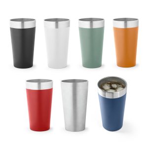 HALPERT. Copo térmico de viagem em aço inox 540 mL - 94267