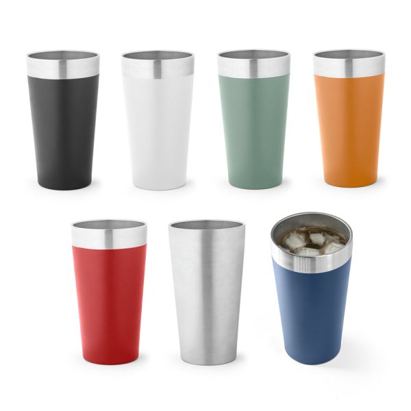 HALPERT. Copo térmico de viagem em aço inox 540 mL - 94267