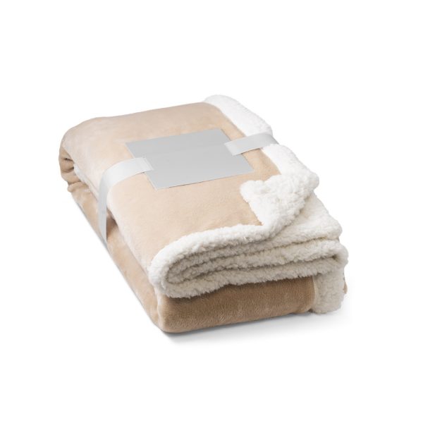 HEIDEN. Manta reversível em tecido polar (190 g/m²) acetinado com forro sherpa (225 g/m²) - 99078 - Image 3
