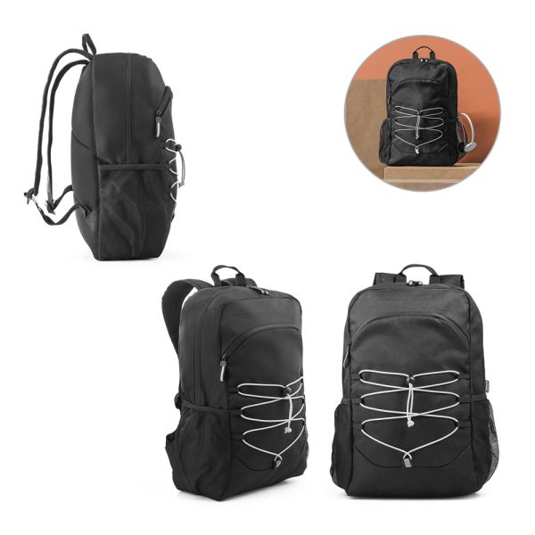 DELFOS BACKPACK. Mochila para notebook em 300D poliéster reciclado e 600D poliéster reciclado 15.6" - 92192