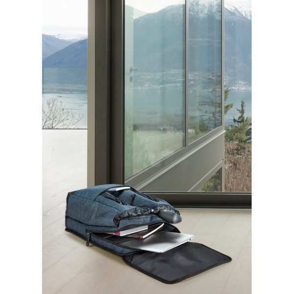 TRAVELLER. Mochila para notebook 17'' m 600D de alta densidade e tarpaulin - 92674 - Image 3