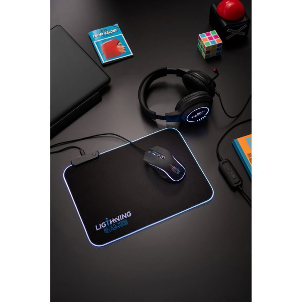 THORNE MOUSE RGB. Mouse para jogos em ABS com acabamento em borracha - 97133 - Imagem 2