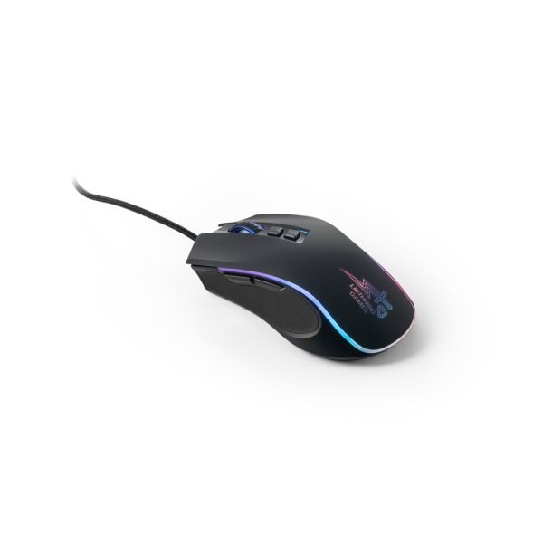 THORNE MOUSE RGB. Mouse para jogos em ABS com acabamento em borracha - 97133 - Imagem 4