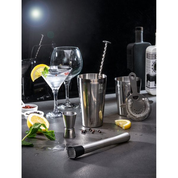 BRAMBLE. Set de coquetel com 6 peças em aço inox - 94043 - Imagem 2