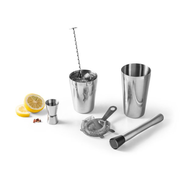 BRAMBLE. Set de coquetel com 6 peças em aço inox - 94043 - Imagem 5