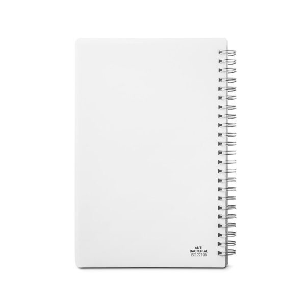 COBEN. Caderno A5 em PP com tratamento antibacteriano com folhas pautadas - 93474 - Imagem 7