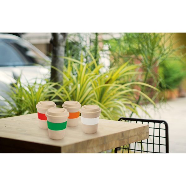 LATTE. Copo de viagem em fibra de bambu (60%) e PP (40%) 380 mL - 94067 - Image 3