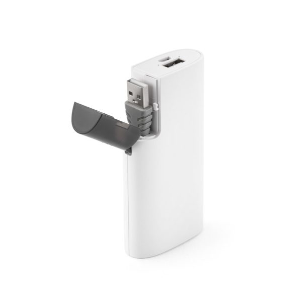 HUBBLE. Bateria portátil em ABS com bateria polímero de lítio 4.000 mAh - 97076 - Imagem 3
