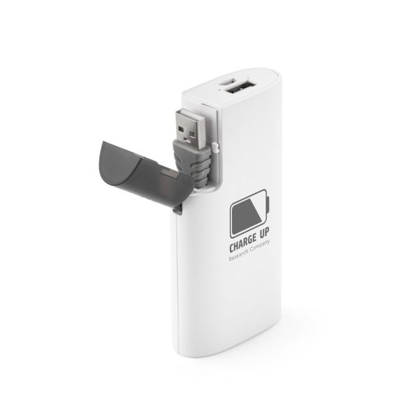 HUBBLE. Bateria portátil em ABS com bateria polímero de lítio 4.000 mAh - 97076 - Imagem 4