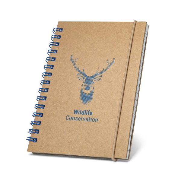 MARLOWE. Caderno de bolso espiral com folhas pautadas - 93707 - Imagem 2