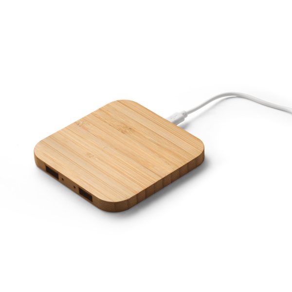 DALTON. Carregador wireless super rápido em bambu 15 W - 97123 - Image 3